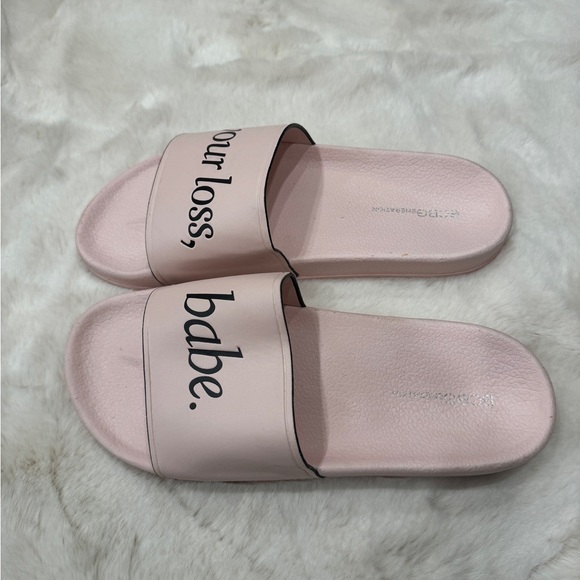 Bcbg Generation Pink Slides (NWOT) - Picture 3 of 4